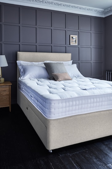 Sleepeezee Grey Swinley 1200 Mattress and 2 Drawer Divan Base Bed Set