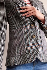 Boden Grey The Marylebone Tweed Blazer - Image 5 of 6