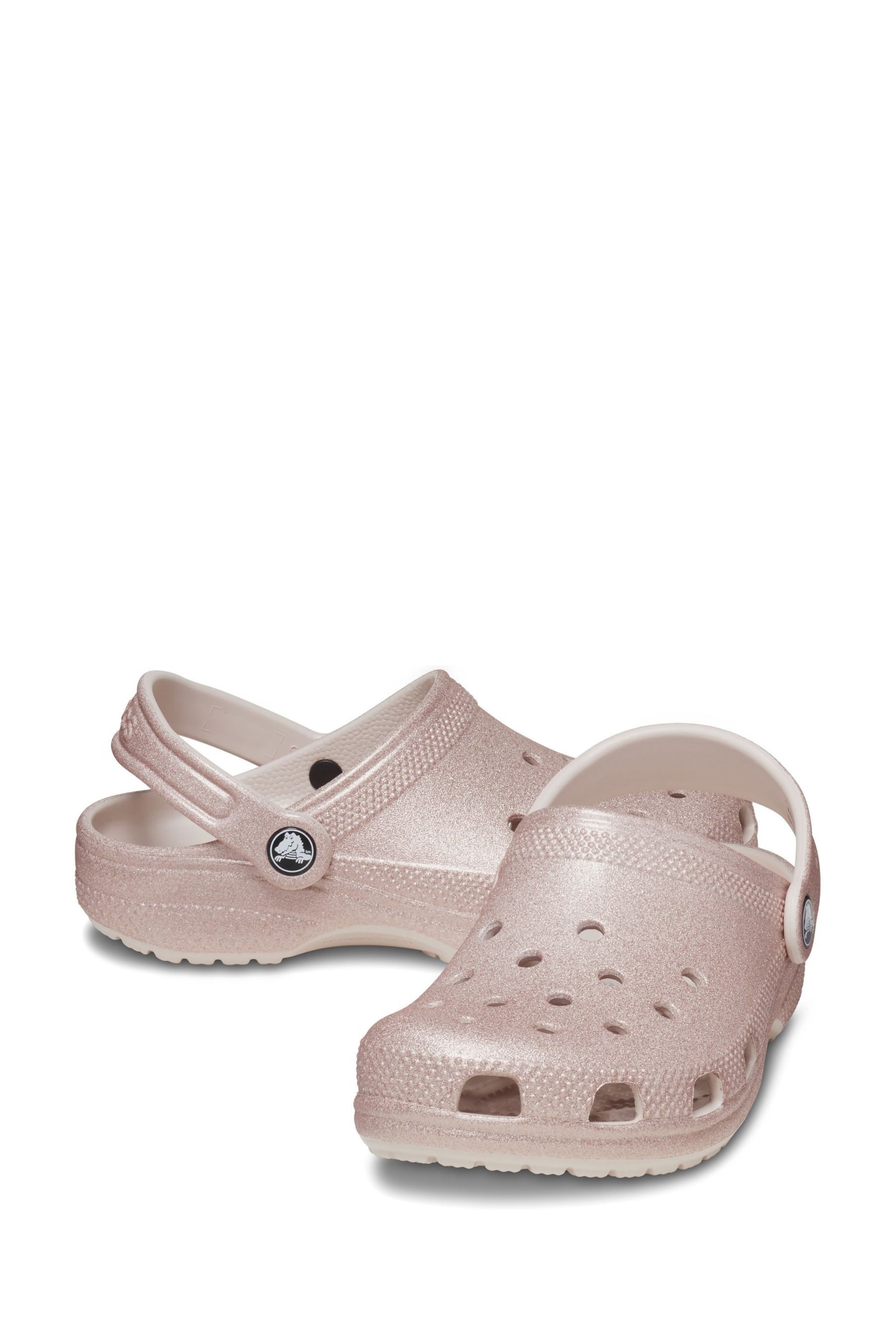 Crocs Classic Toddler Glitter Clogs - Image 4 of 8