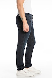 Replay Dark Blue Hyperflex Eco Plus Replay Slim Fit Anbass Hyperflex Jeans - Image 3 of 3