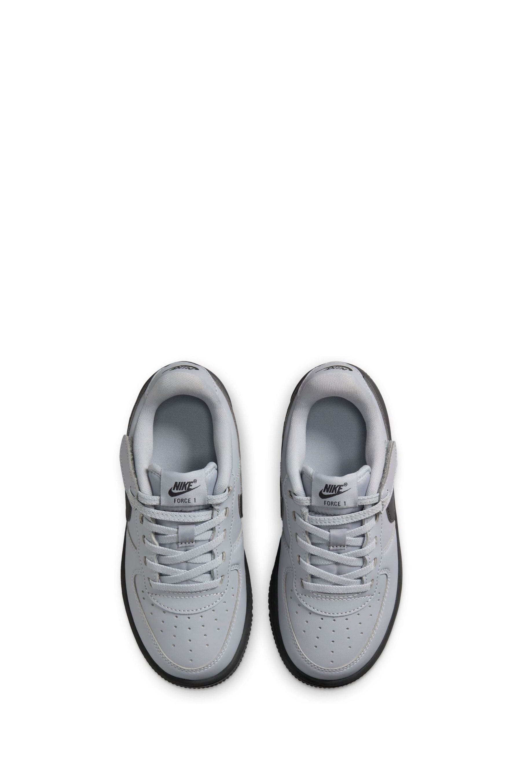 Buy Nike Wolf Grey Junior Air Force 1 Low EasyOn Trainers from the Next UK online shop