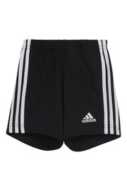 adidas Black Infant Essentials Sports Set - Image 3 of 8