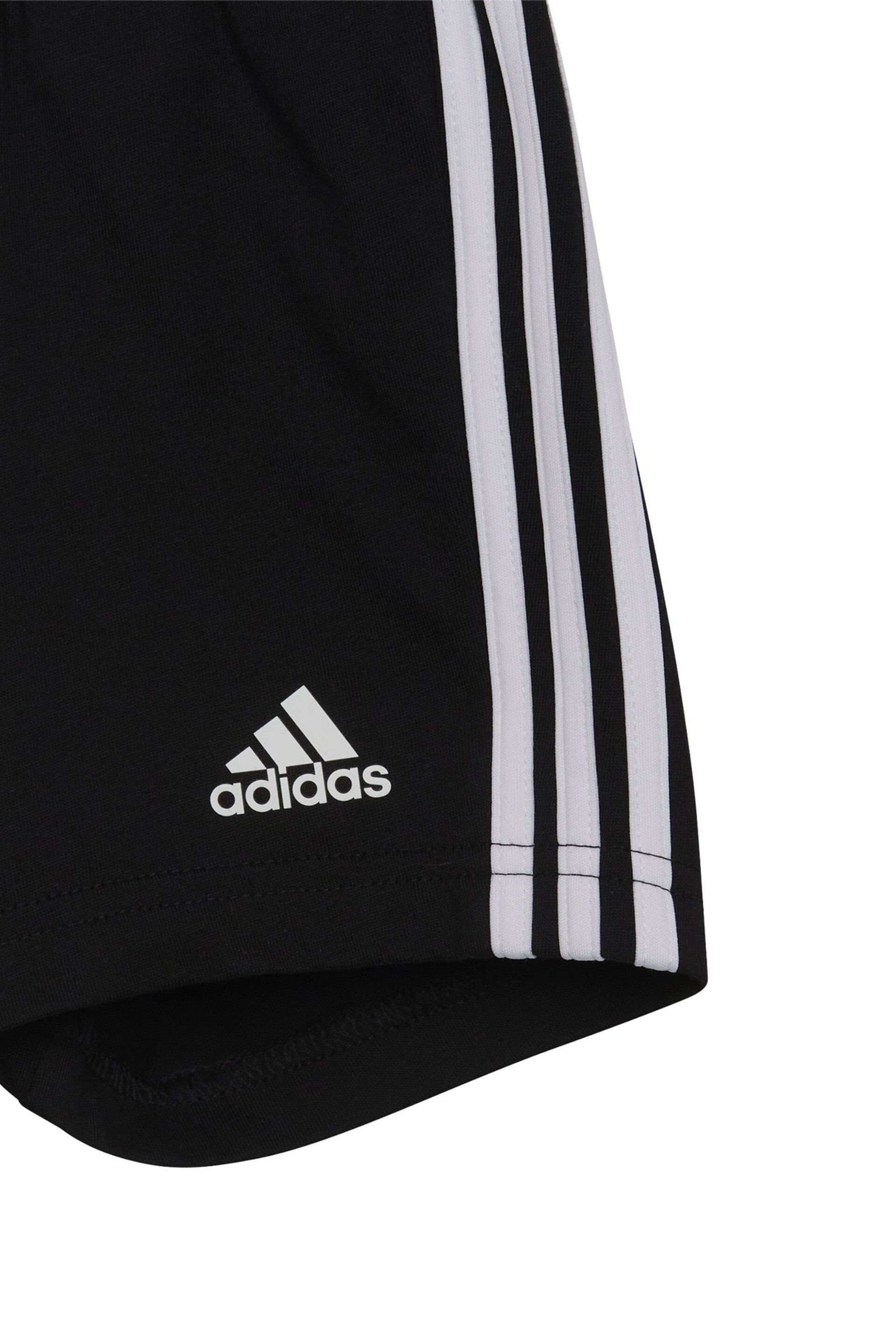 adidas Black Infant Essentials Sports Set - Image 8 of 8