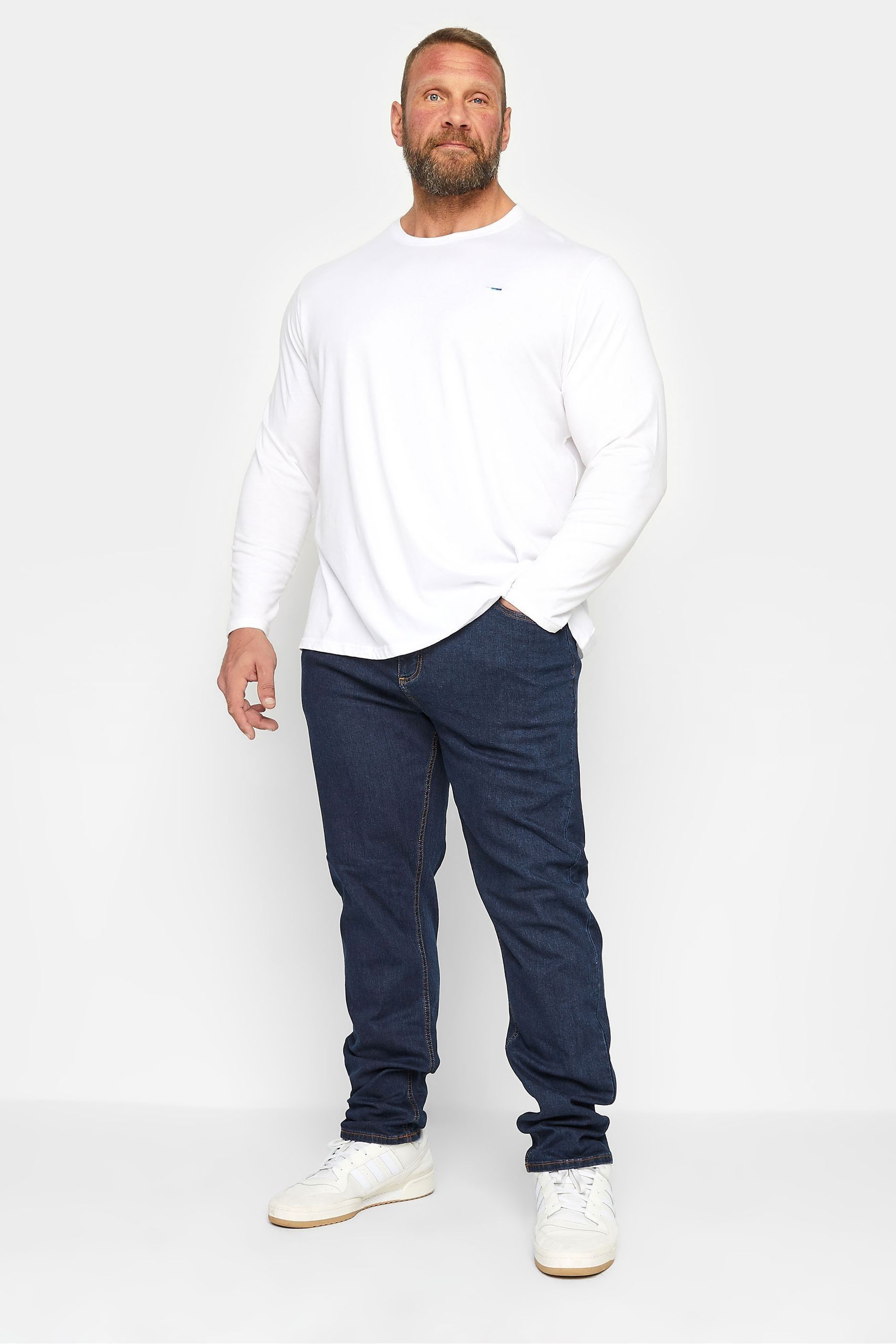 Big and tall light blue jeans clearance
