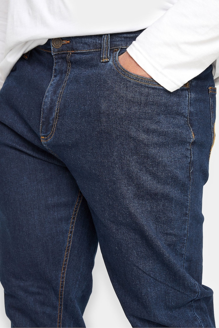 BadRhino Big & Tall Light Blue Stretch Leg Jeans - Image 3 of 3