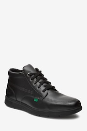 Kickers Black Kelland Leather Lace Boots - Image 2 of 10