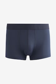 Grey/Navy Blue Motionflex A-Fronts Boxers 4 Pack - Image 5 of 8