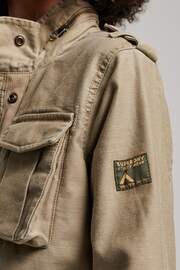 Superdry Brown Vintage M65 Jacket - Image 5 of 5