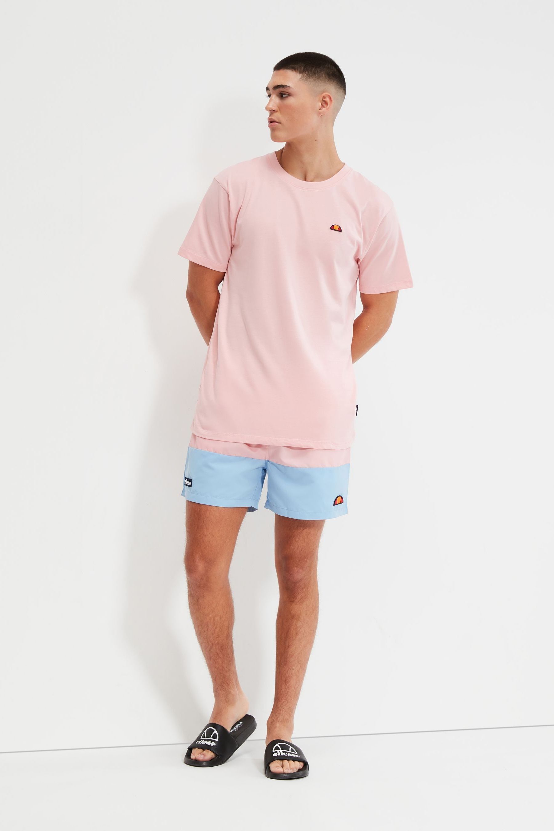 Buy Ellesse Pink Cielo Swim Shorts from Next Luxembourg