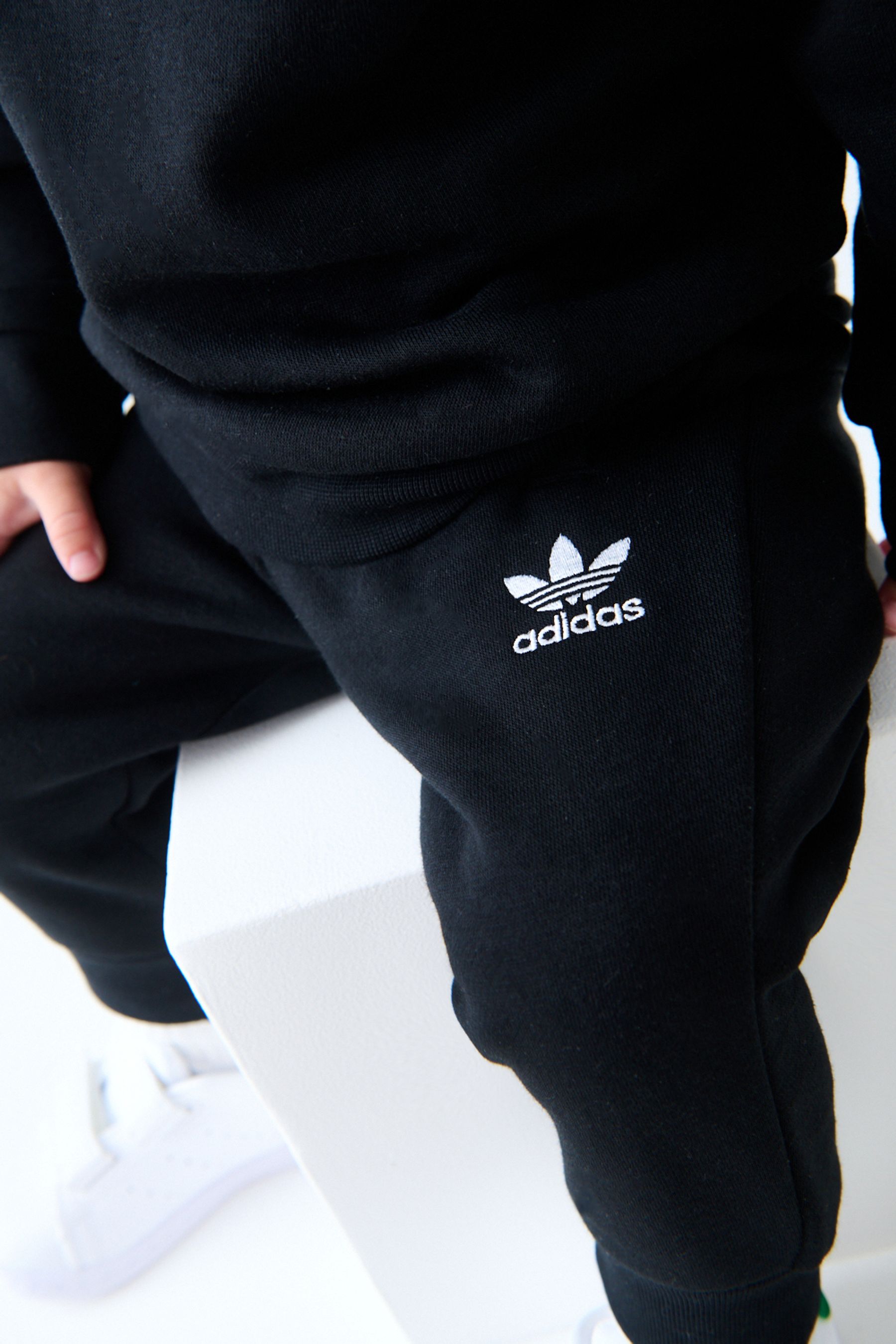 Buy adidas Black Kids Crew Set from the Next UK online shop