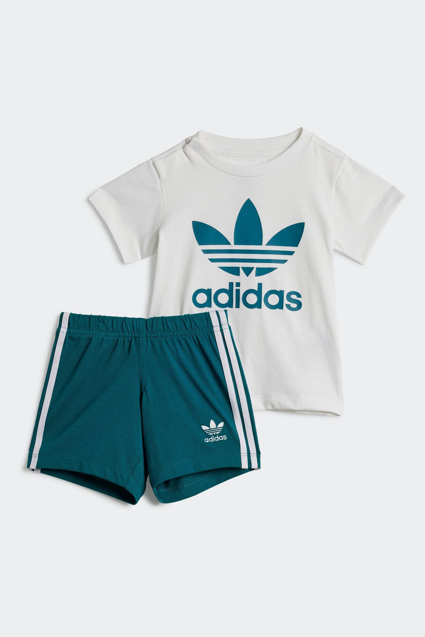 Shirt Set from the AspennigeriaShops online shop adidas rose wallet snapdeal shoes india sale Buy adidas rose White Green Kids Shorts T