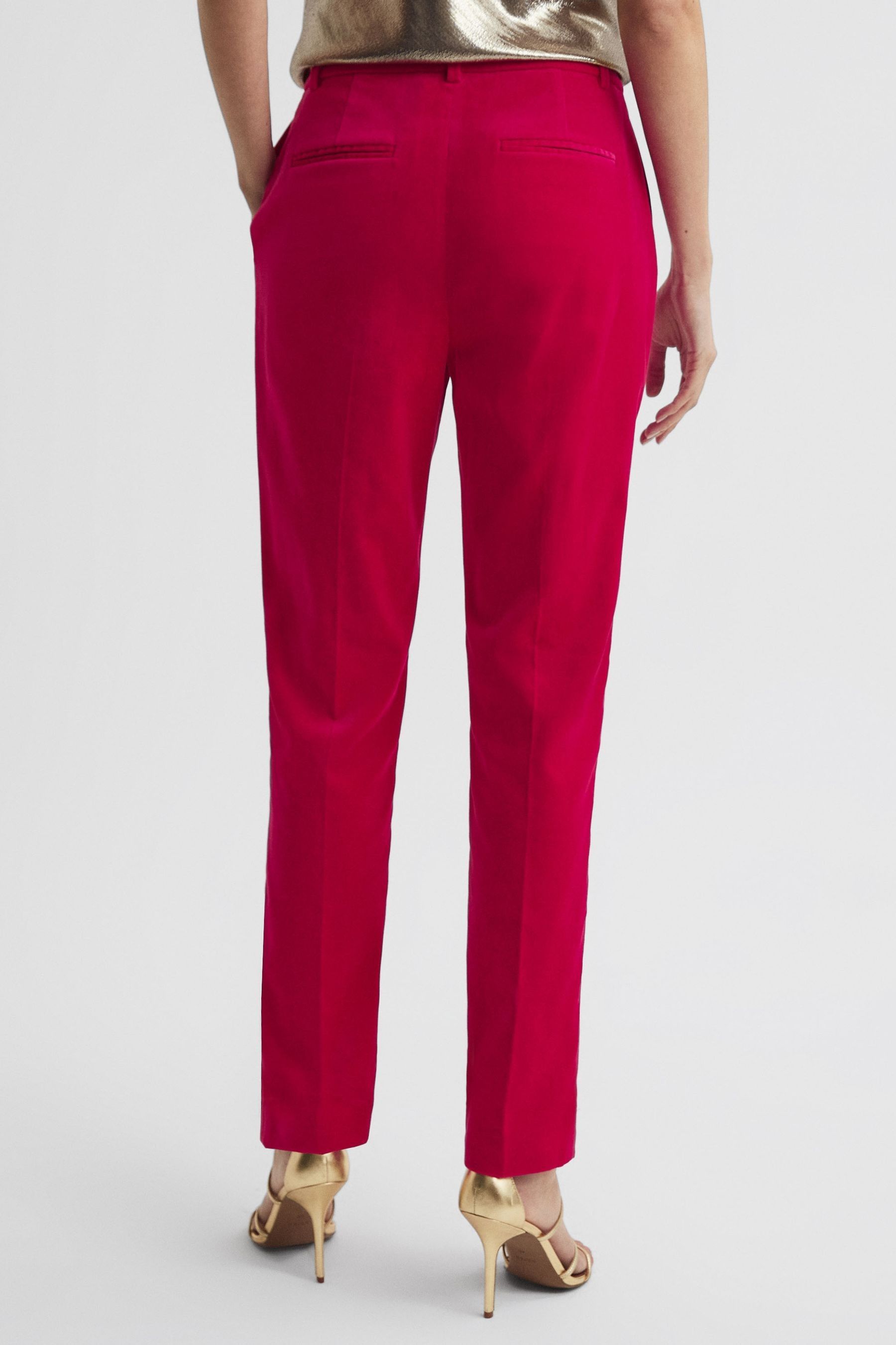 Pink trouser suit next best sale