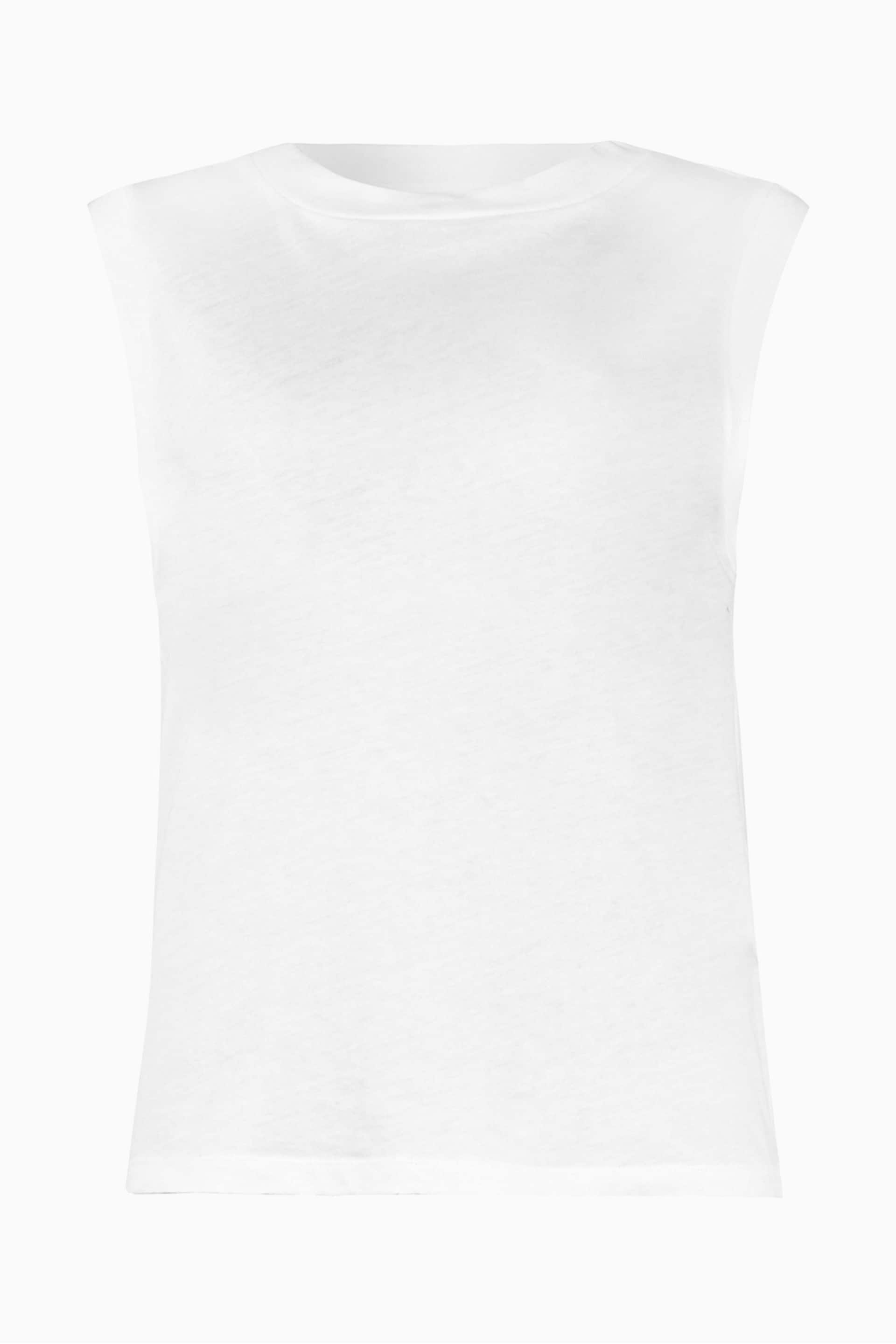 AllSaints White Imogen Tank Top - Image 6 of 6