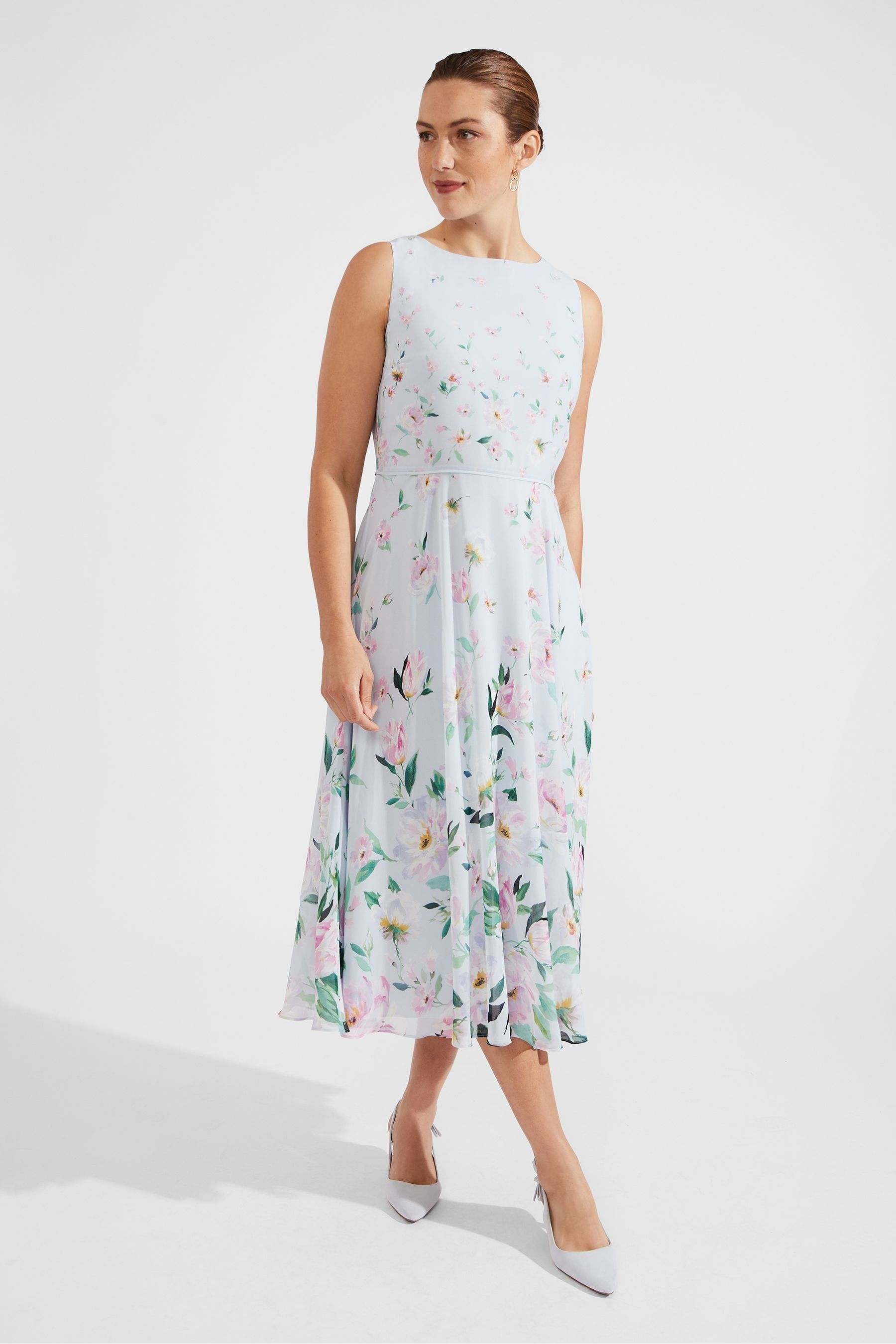 Hobbs silver carly dress store
