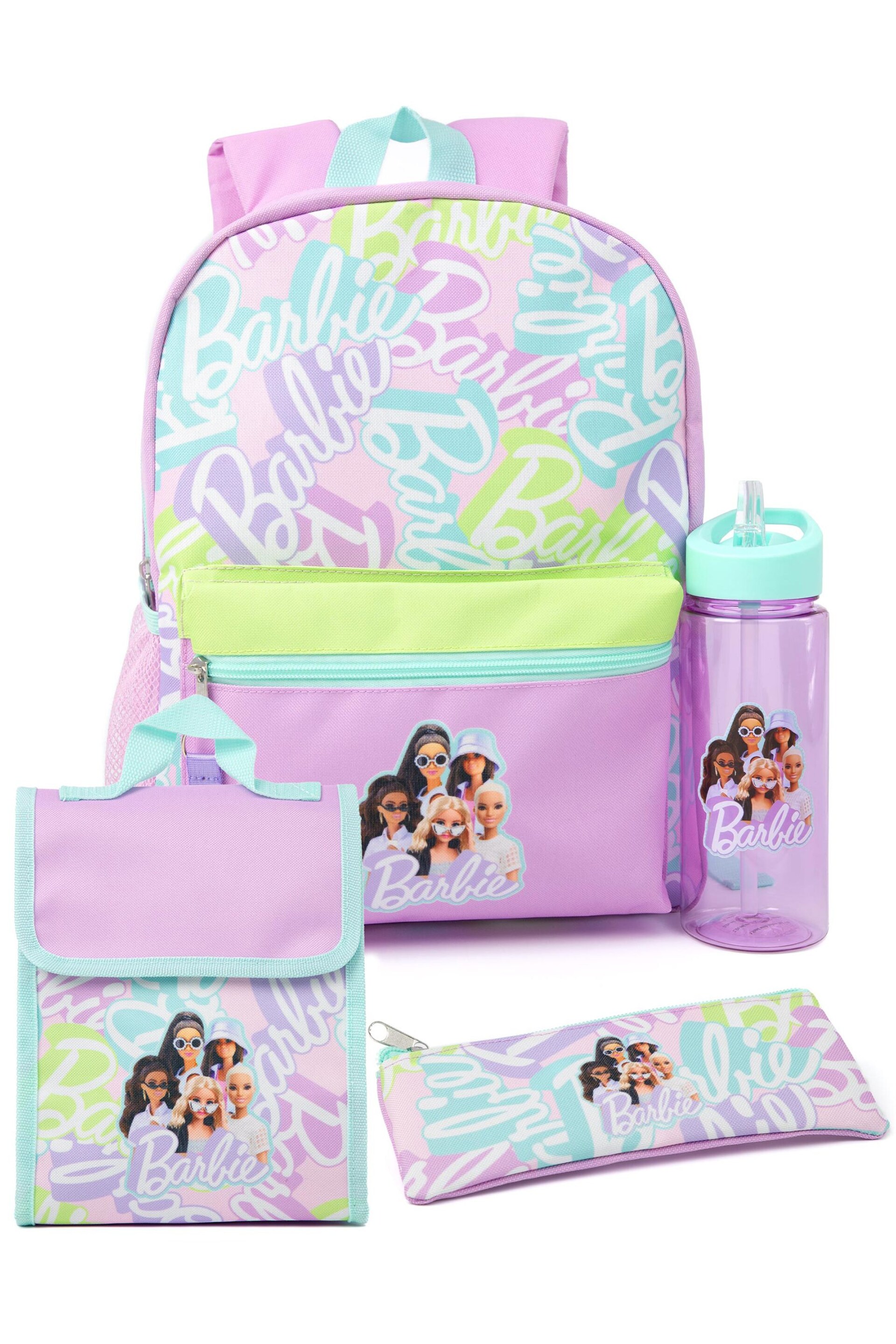 Vanilla Underground Purple Barbie Girls 4 Piece Backpack Set - Image 2 of 6