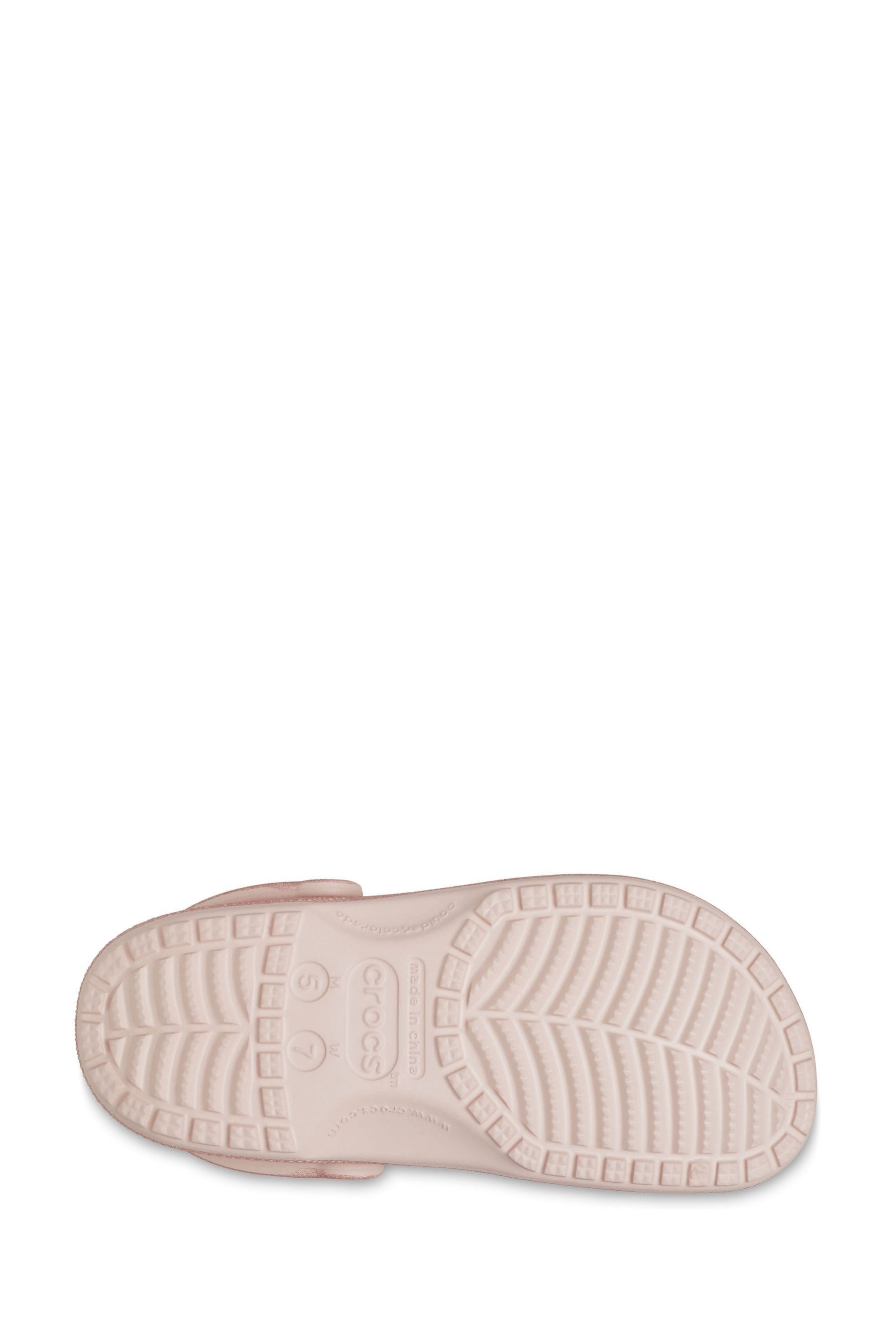 Pink metallic crocs new arrivals