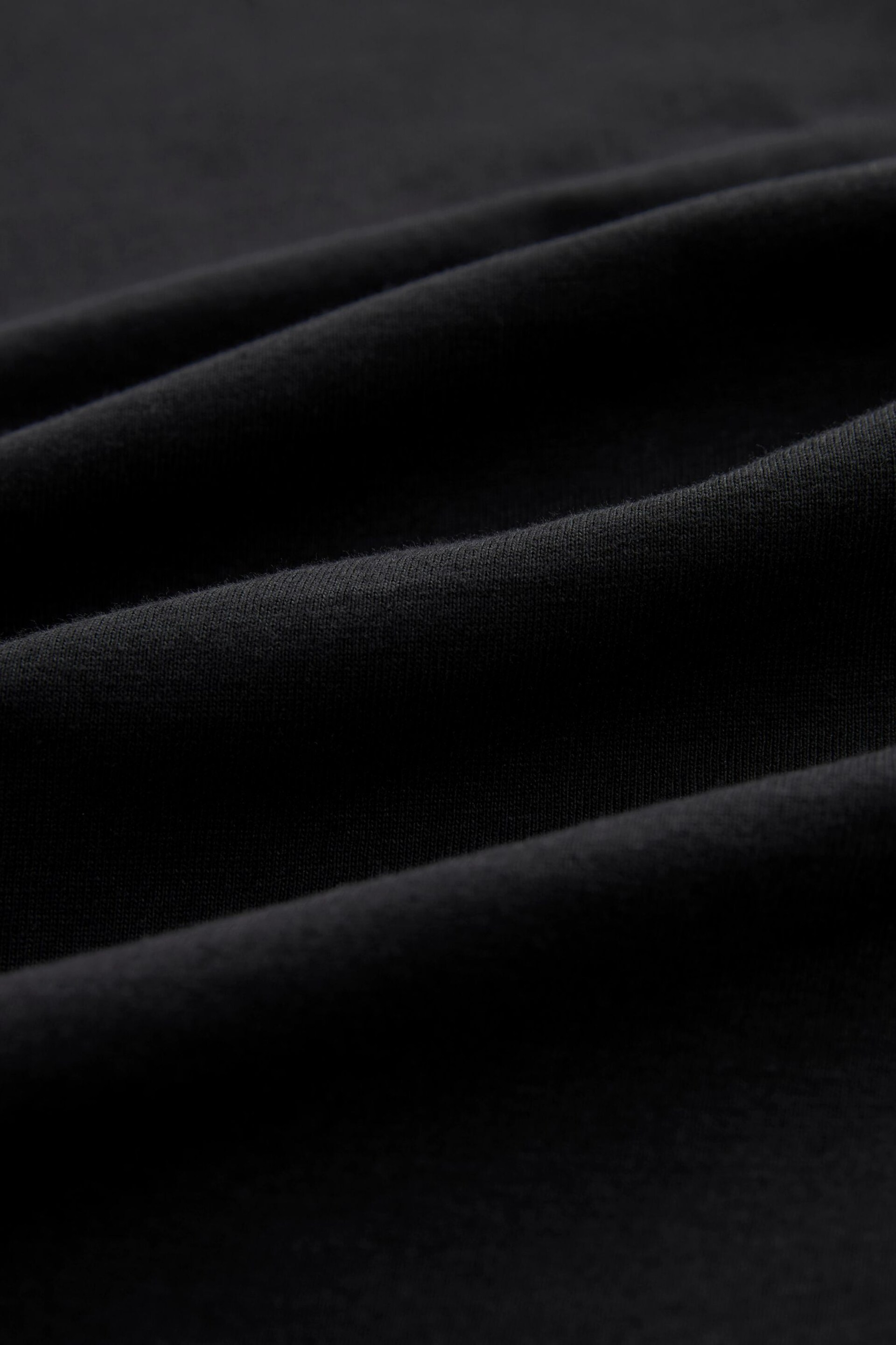 Black Short Sleeve Crew Neck T-Shirt - Image 5 of 5