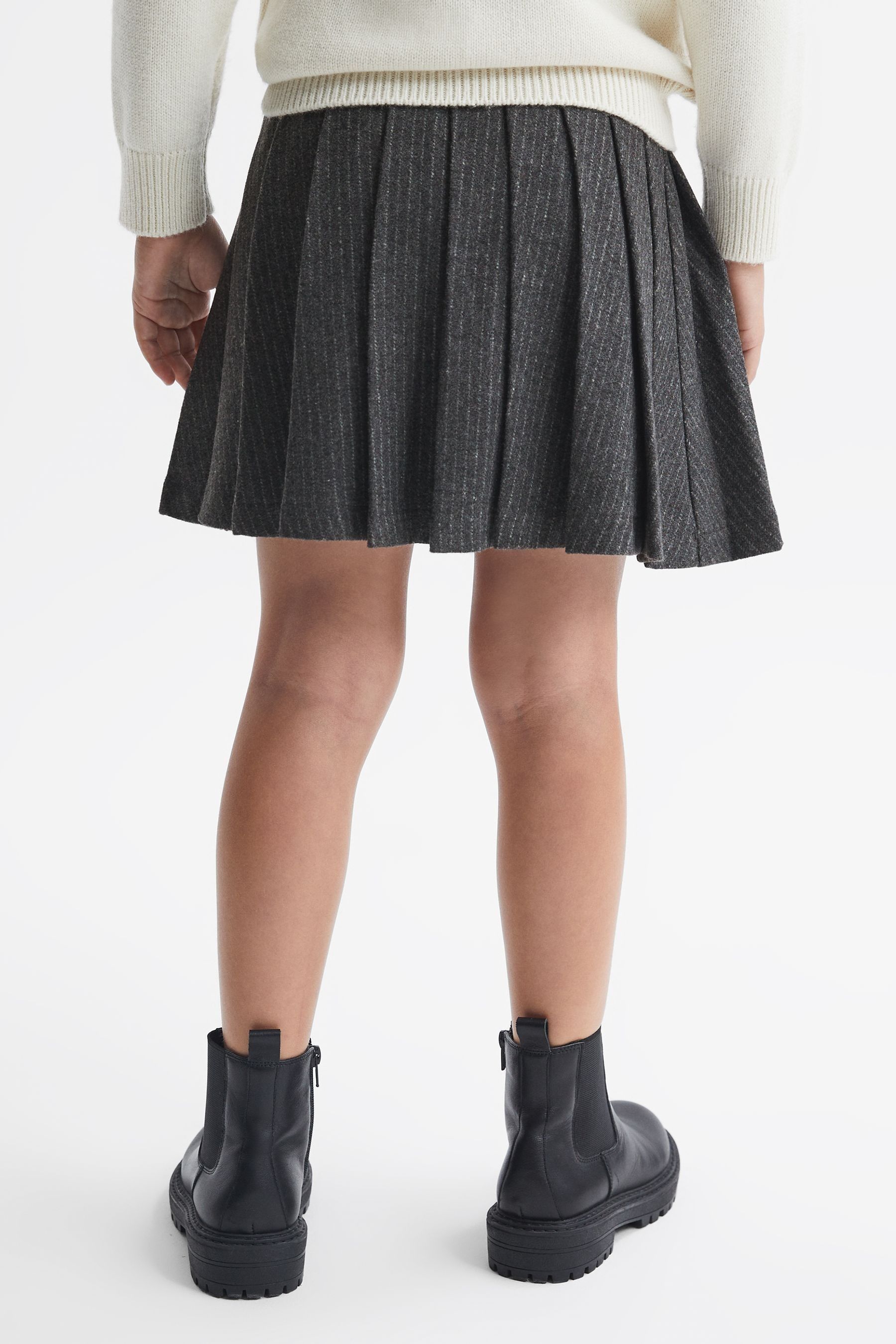 Lipsy stripe pleated skirt dress sales