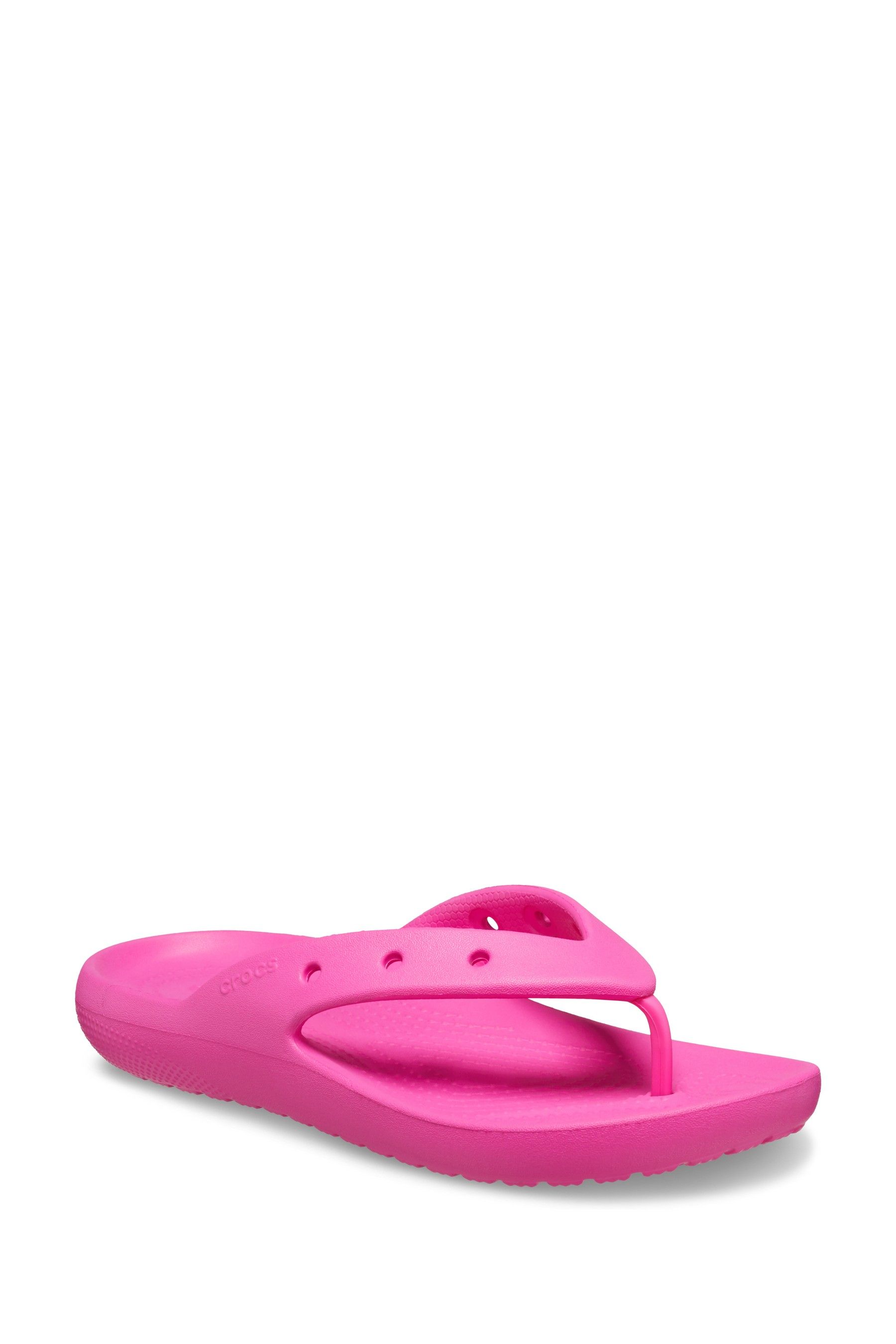 Buy Crocs Pink Classic Flip Flop Sandals from the Next UK online shop