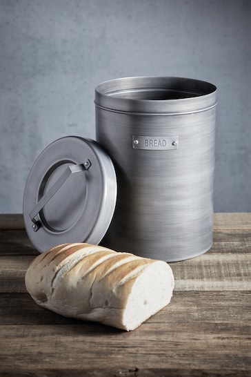Industrial Kitchen Grey Bread Bin