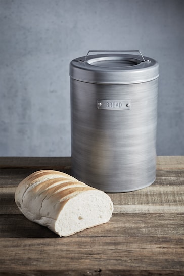 Industrial Kitchen Grey Bread Bin