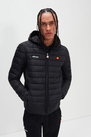 Ellesse Lombardy Padded Black Jacket - Image 1 of 4