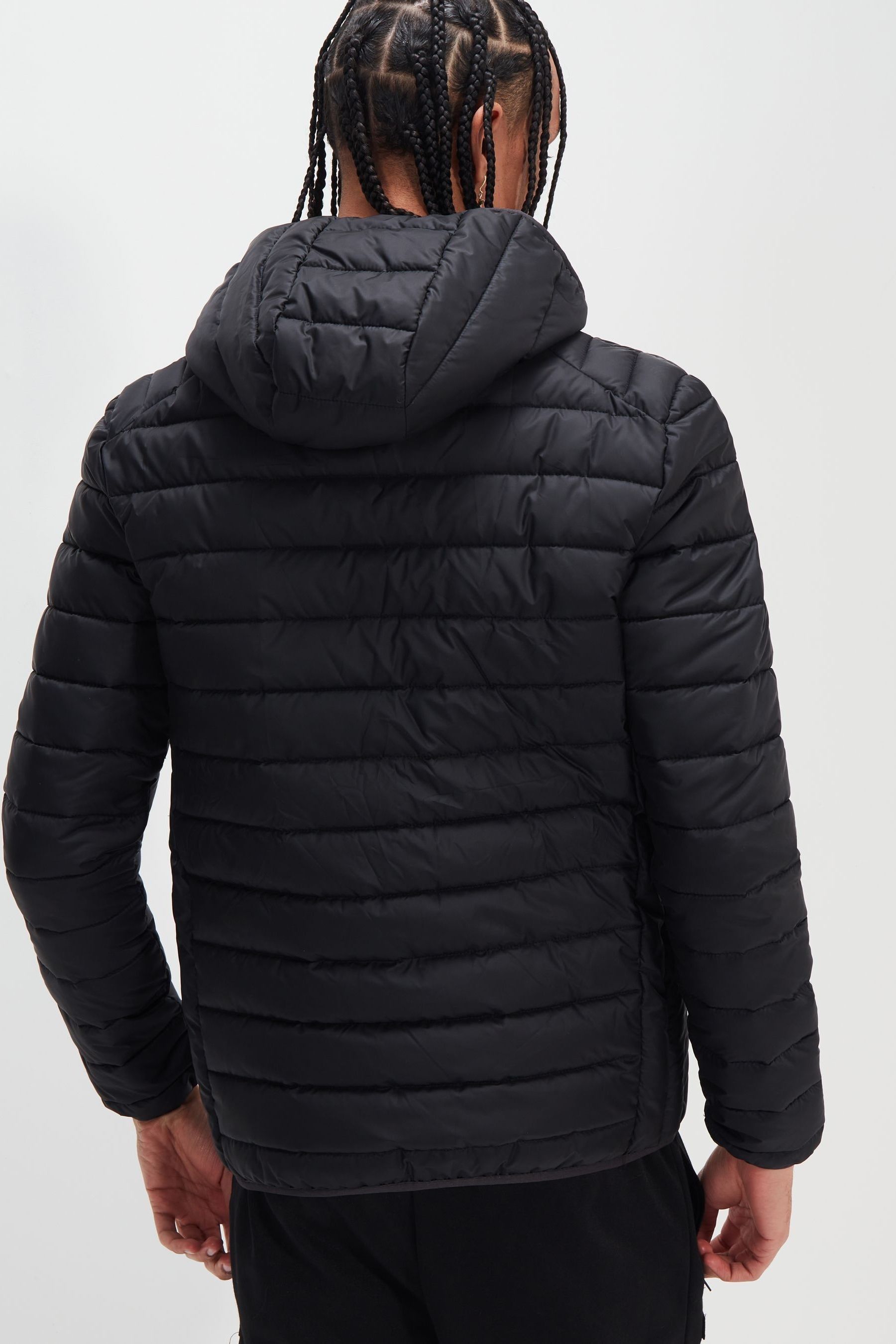 Buy Ellesse Lombardy Padded Black Jacket from Next Pakistan