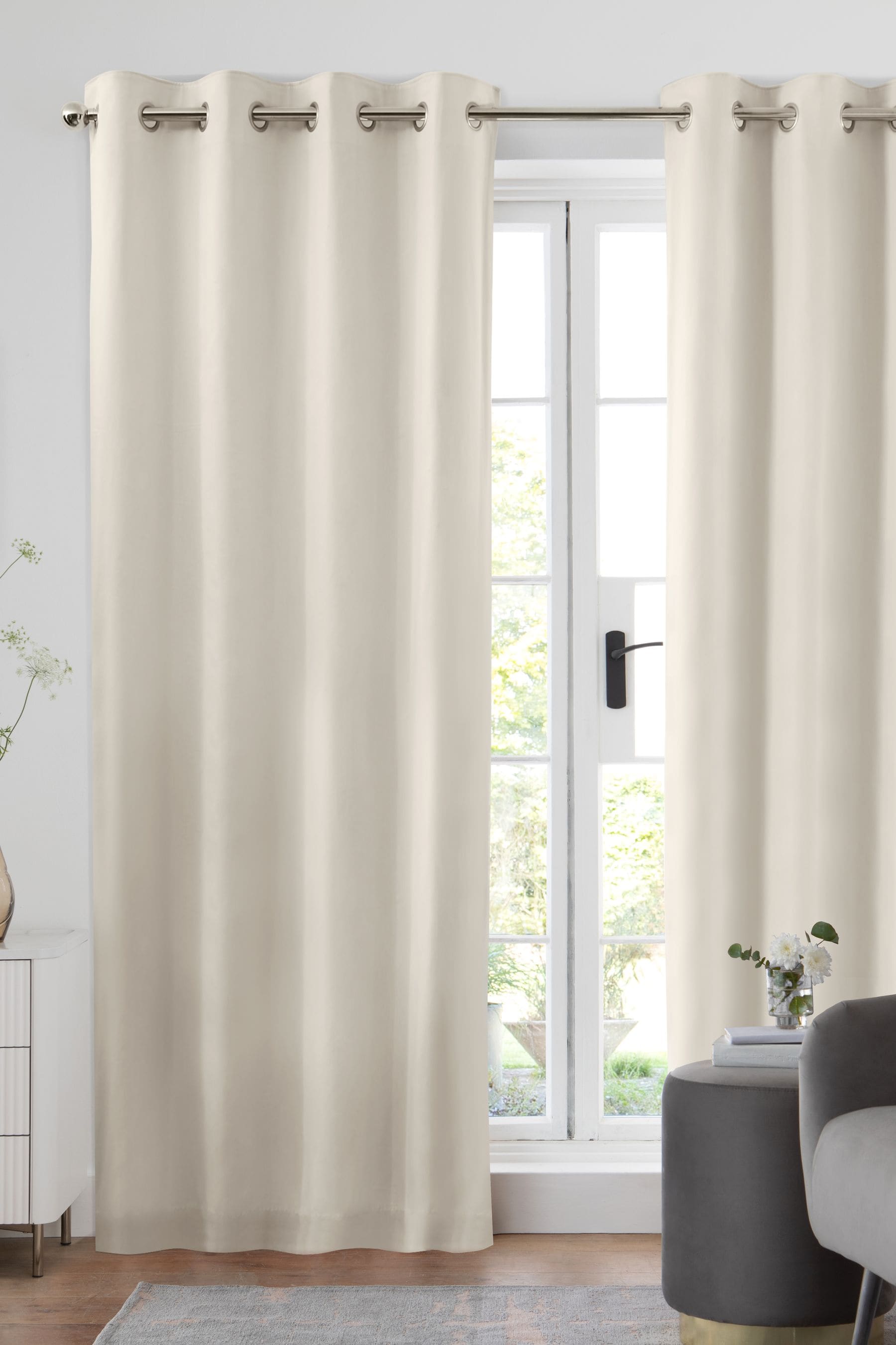 Ivory hotsell blackout curtains