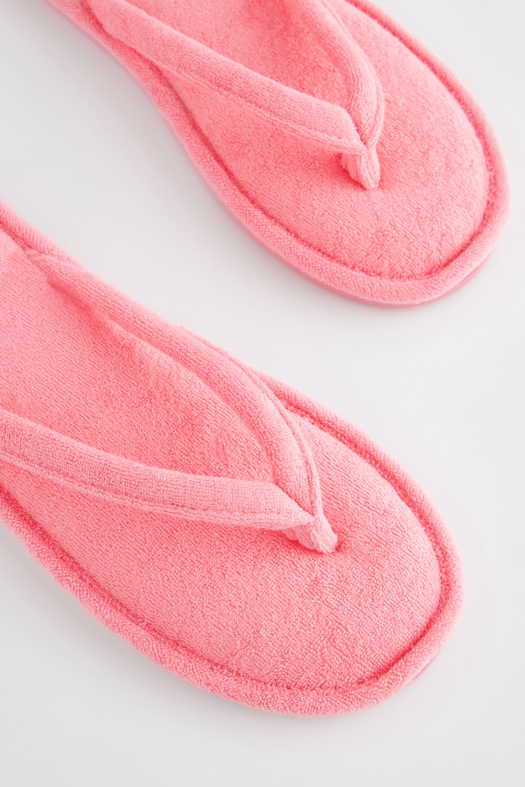 Bright Pink Flip Flop Slippers