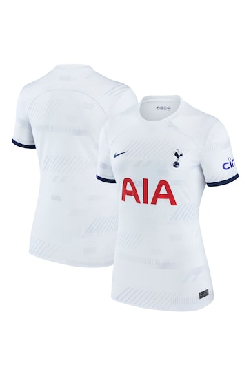 Nike White Blank Tottenham Hotspur Home Stadium Shirt Womens