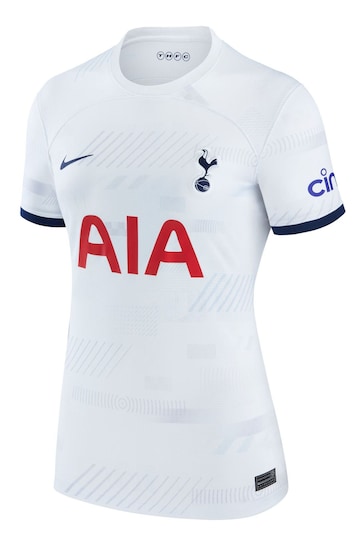 Nike White Blank Tottenham Hotspur Home Stadium Shirt Womens