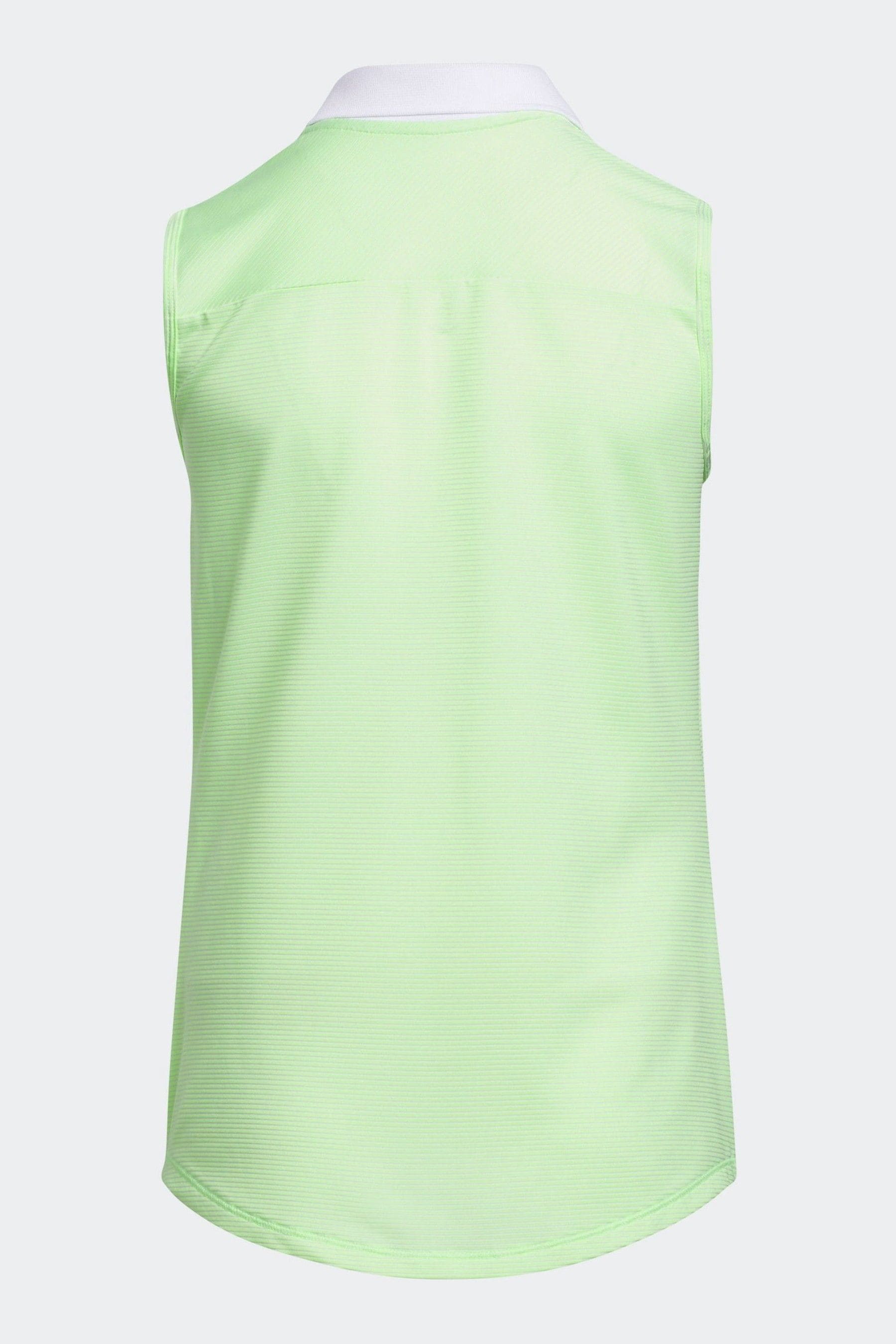 Adidas lime green golf shirt deals