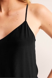 Boden Black Silk Cami Top - Image 4 of 5