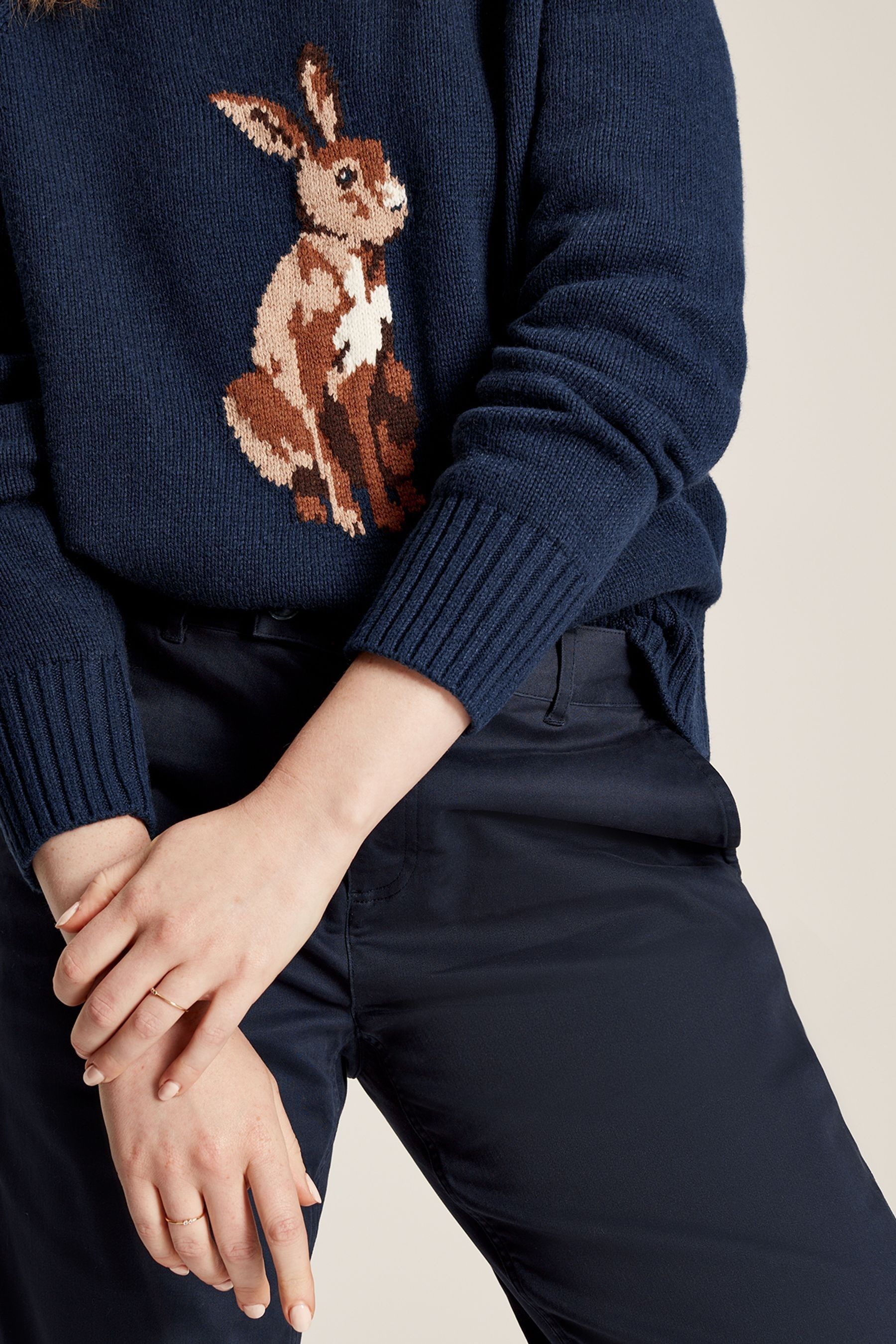 Joules hare jumper sale