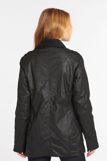 Barbour® Black Beadnell Classic Wax Jacket