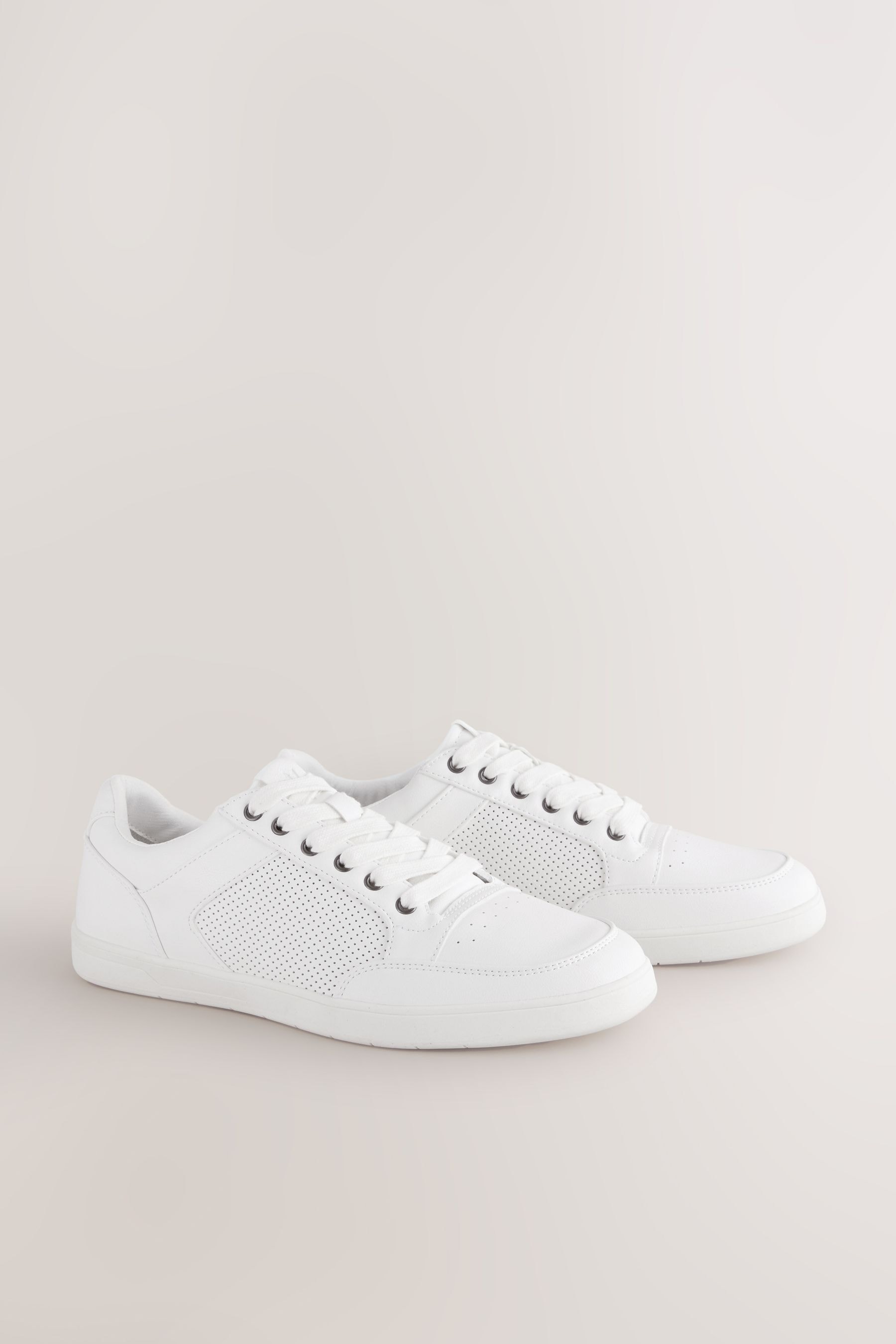 White Smart Casual Trainers