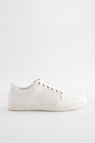 White Smart Casual Trainers