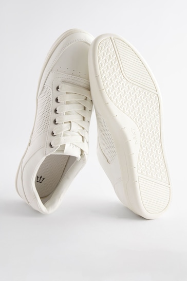 White Smart Casual Trainers