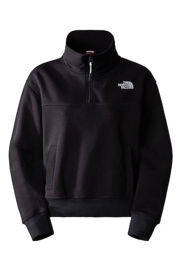 The North Face Black Essentials 1/4 Zip Sweater