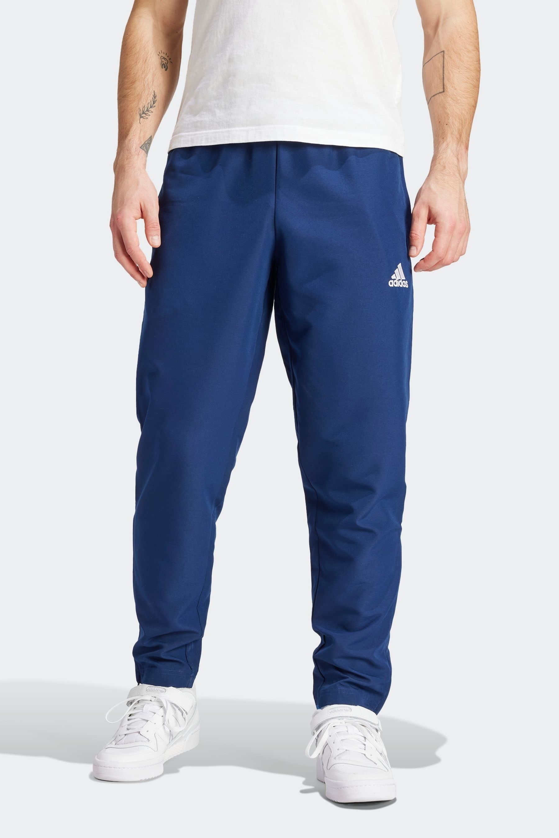 Navy adidas bottoms best sale
