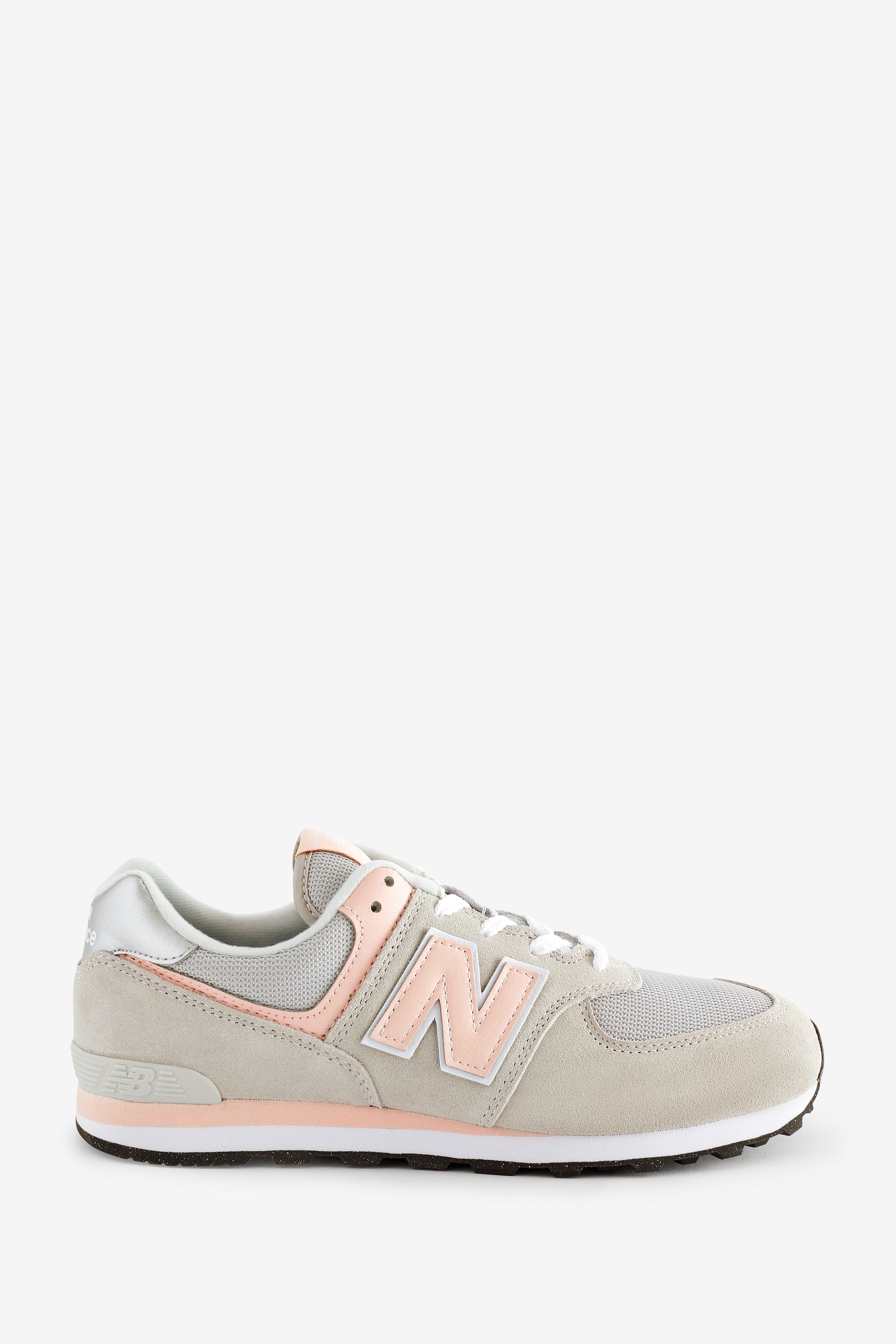 Buy New Balance Grey Girls 574 Trainers from Next Luxembourg