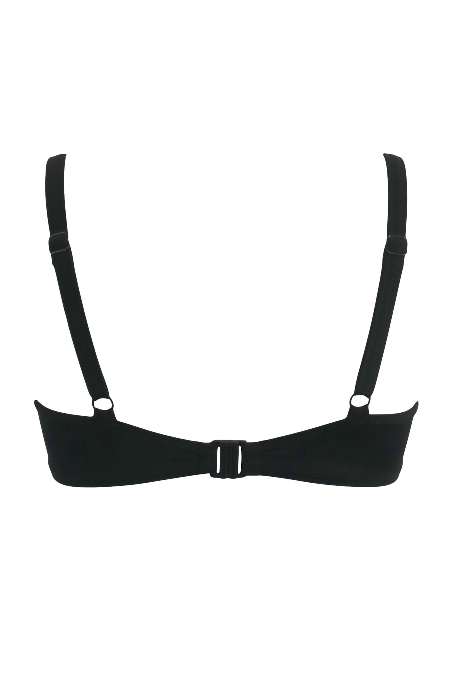 Pour Moi Black Padded Madrid Bikini Top - Image 5 of 5