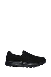 Skechers Black Cozard Slip-On Slip Resistant Work Womens Shoes - Image 1 of 3