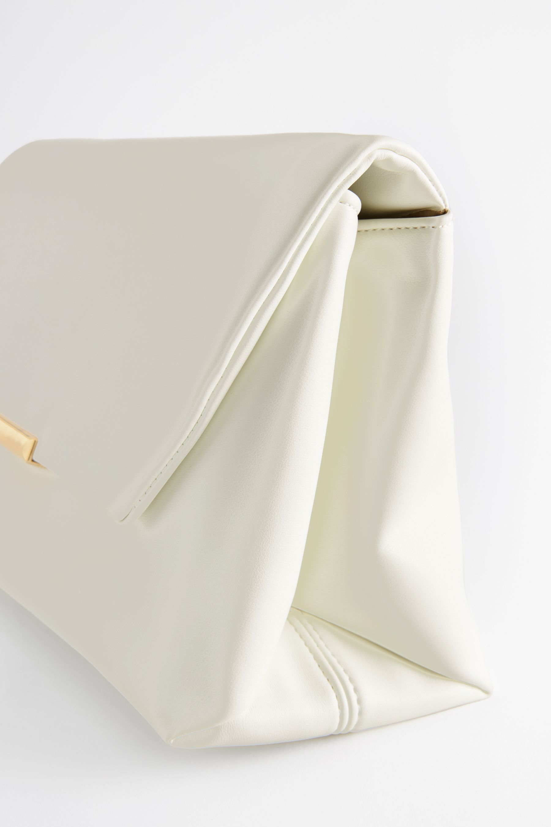 Buy White Oversized White Clutch Bag from the Next UK online shop