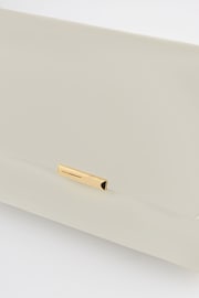 White Oversized White Clutch Bag - Image 7 of 7