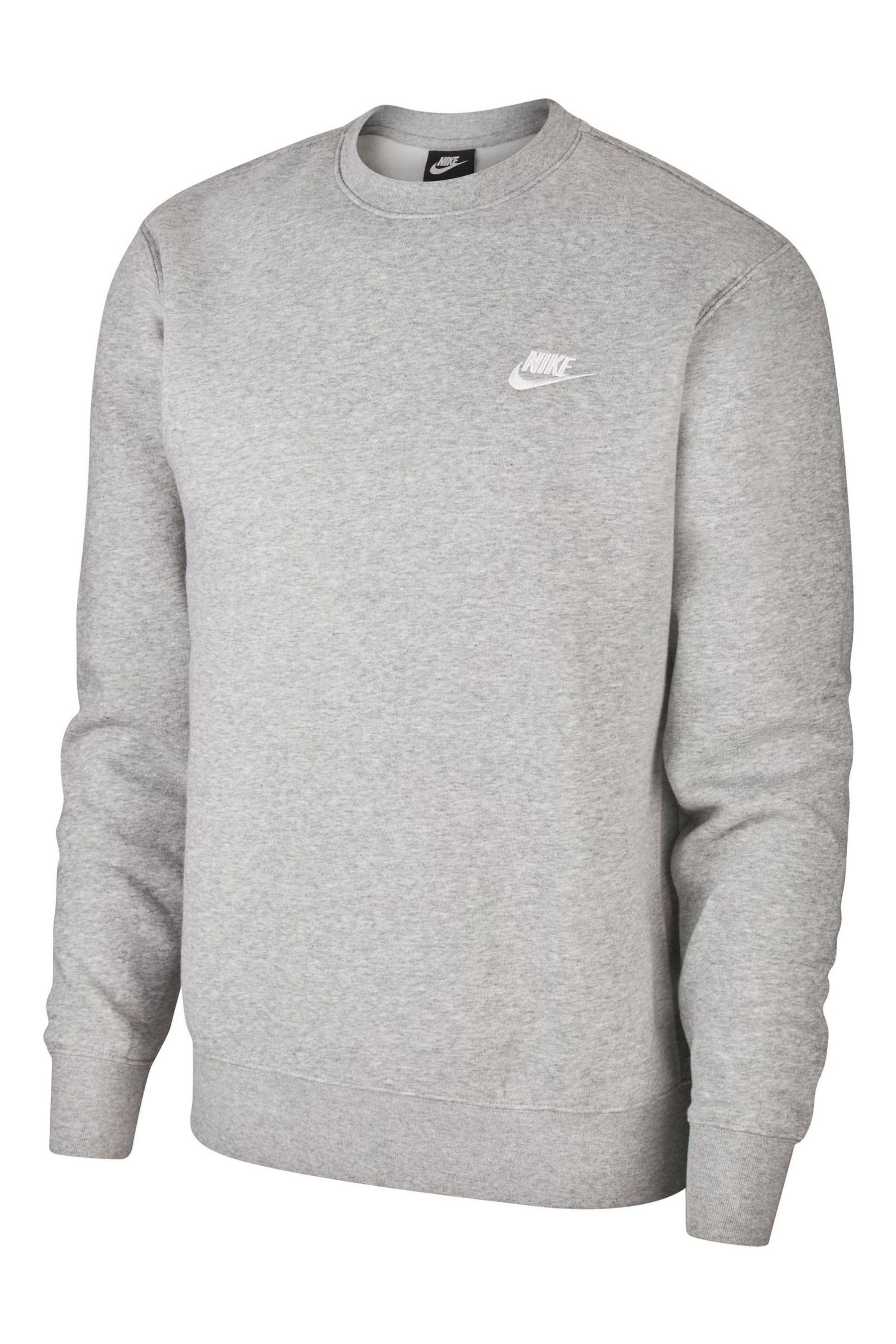 Nike gray sweater shop