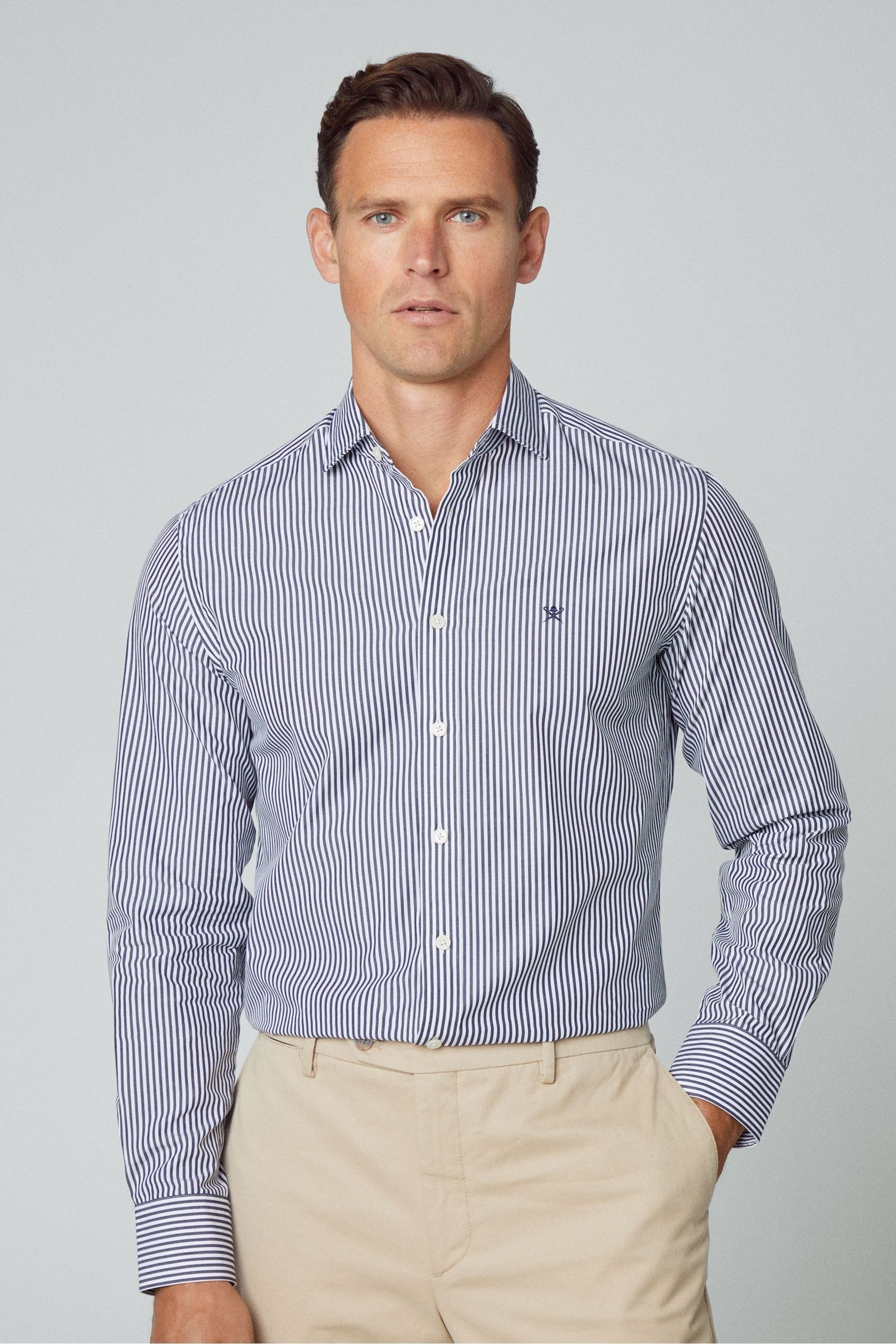 Buy Hackett London Men White Shirts from Next Qatar