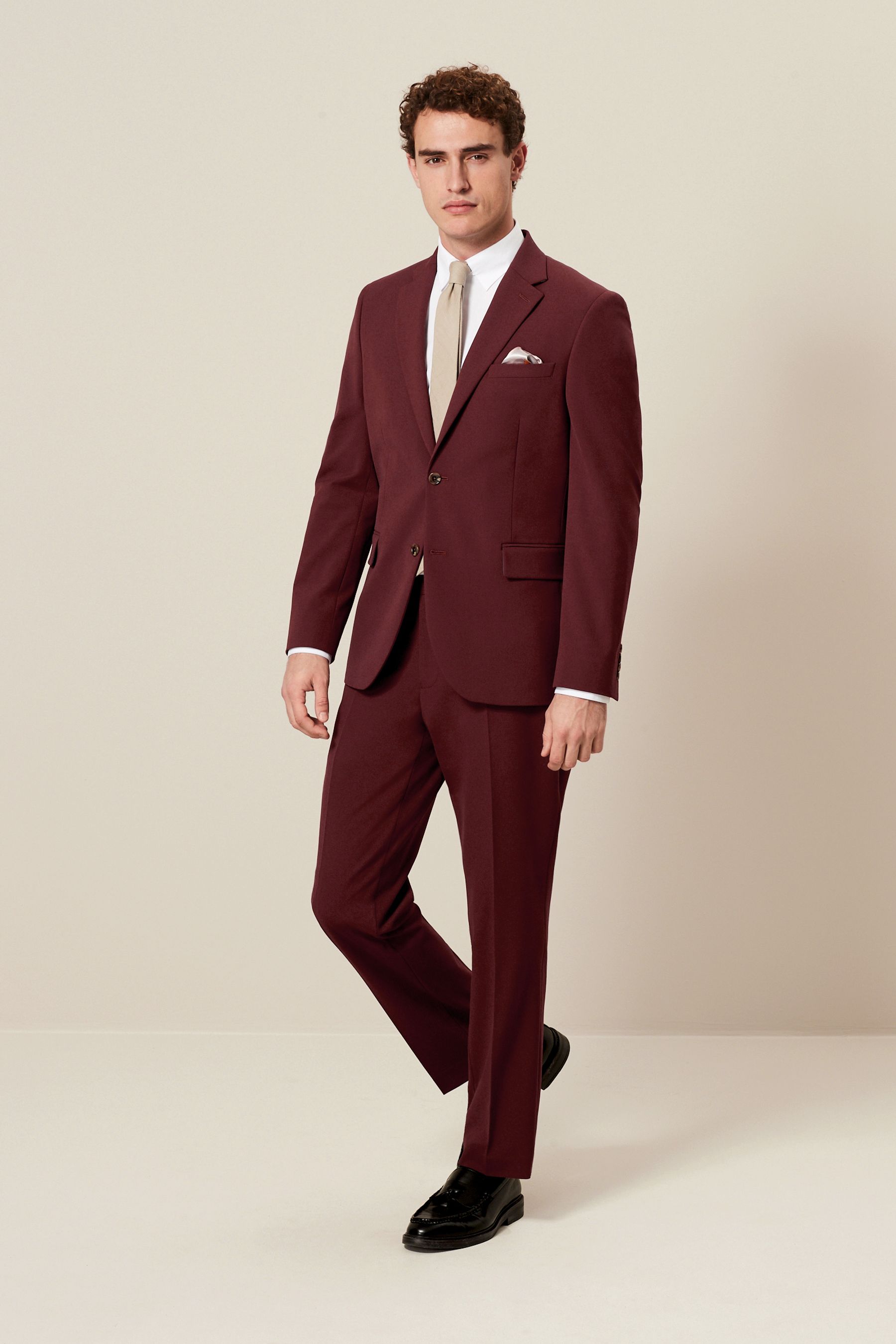 Brick red blazer deals