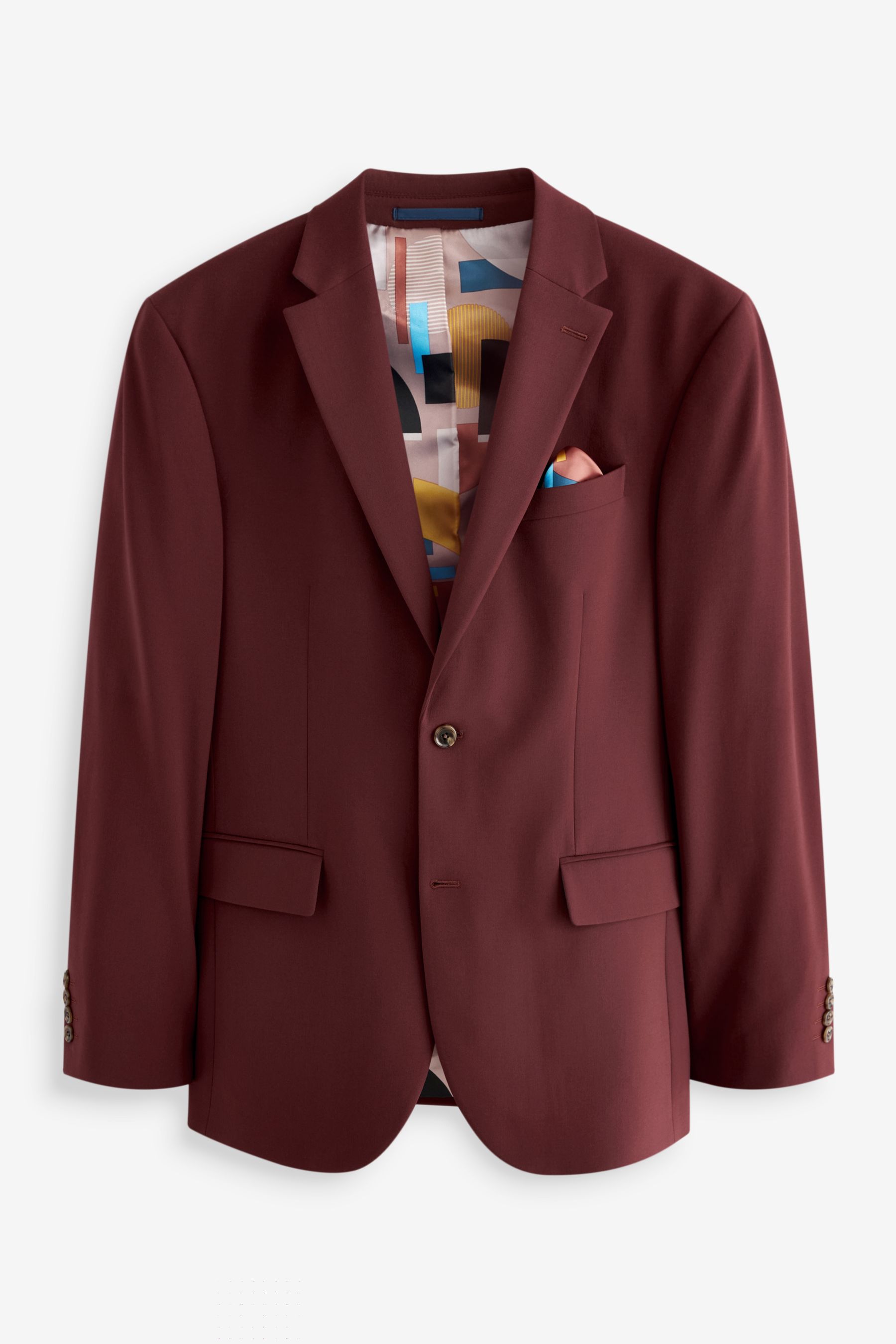 Brick red blazer online