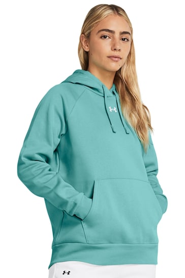 Buy Under Armour Blue Rival Fleece Hoodie from the Next UK online shop